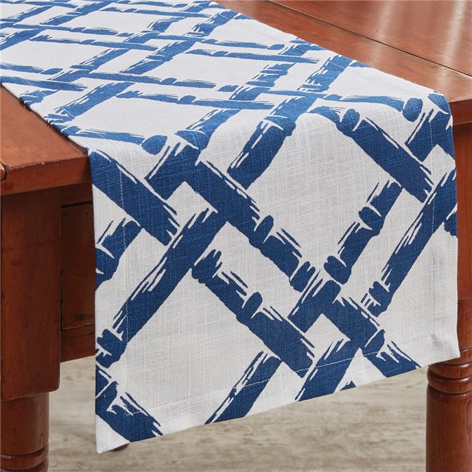 Bamboo Trellis Table Runner 13X36 Thumbnail