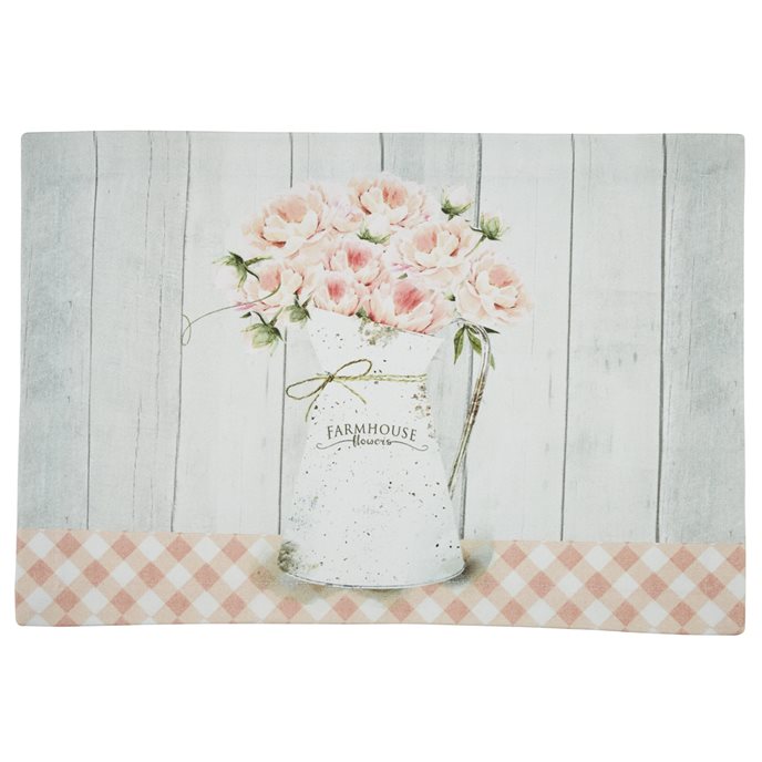 Farmhouse Peonies Placemat Thumbnail