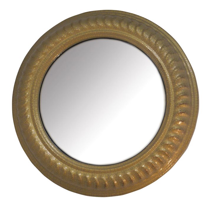 Button Mirror Gold Thumbnail