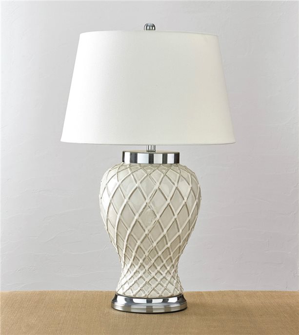 Trellis Ceramic Lamp Thumbnail