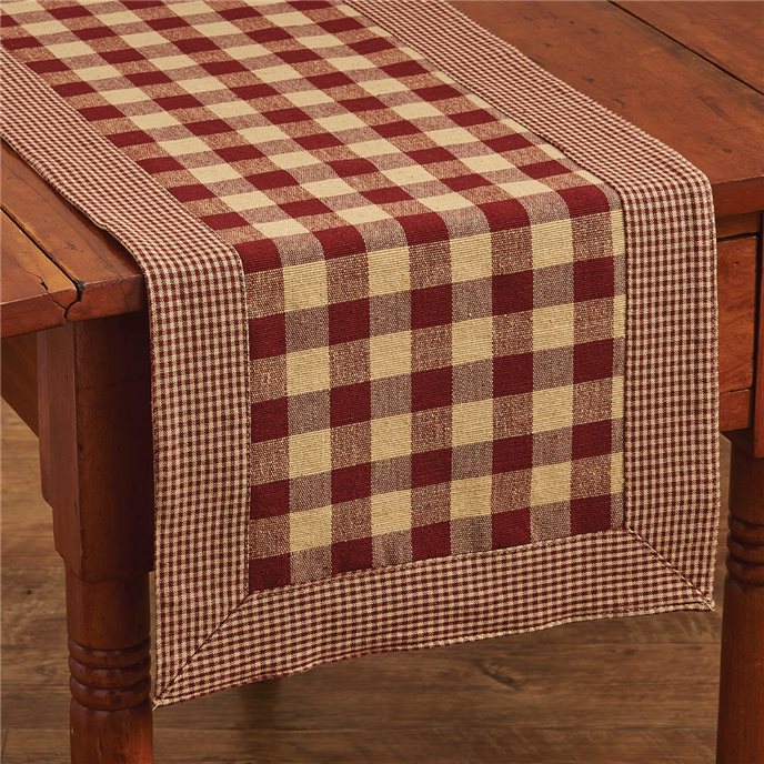 York Table Runner 13X36 - Wine Thumbnail