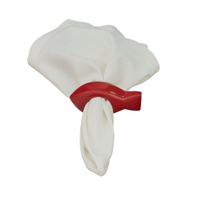 Fish Napkin Ring Red Thumbnail