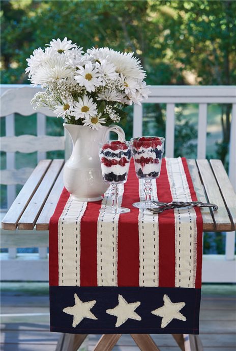 Star Spangled Table Runner 13X36 Thumbnail