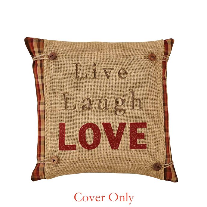 Live Laugh Love 16 Pillow Cover Thumbnail