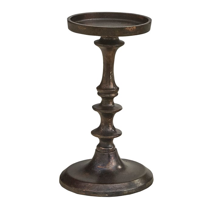 Cast Metal Candle Holder Short Thumbnail