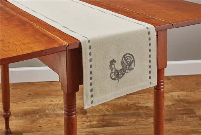 Folk Rooster Table Runner 13X54 Thumbnail