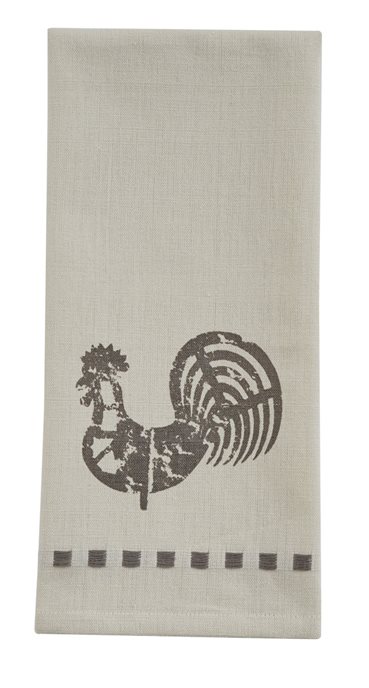 Folk Rooster Decorative Dishtowel Thumbnail