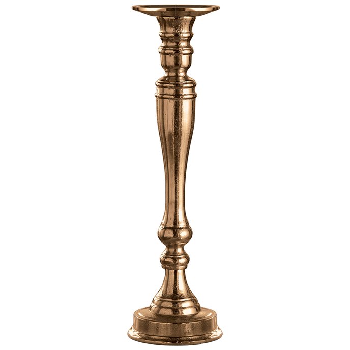 Gold Gena Pillar Holder Tall Thumbnail