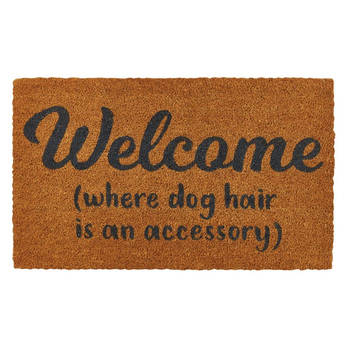 Welcome Dog Hair Doormat Thumbnail