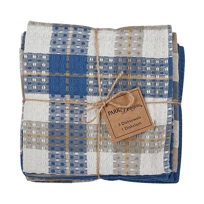 Bingham 3 Dishtowel/1 Dishcloth Set Thumbnail