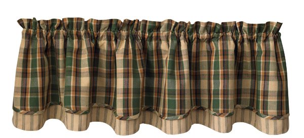 Scotch Pine Lined Ly Valance 72X16 Thumbnail