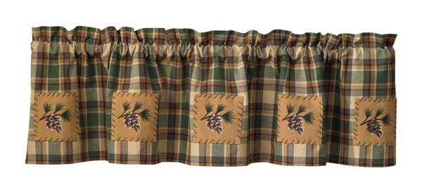 Sctch Pine Lined Valance 60X14 Patch Thumbnail