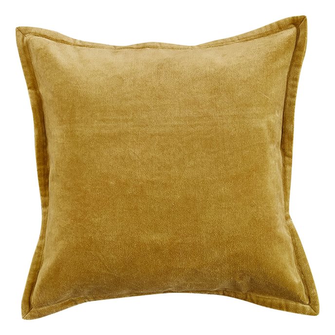 Velvet Pillow Cover Gold Thumbnail