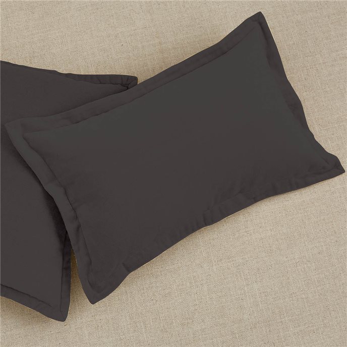 Velvet Pillow Cover Slate 20X12 Thumbnail