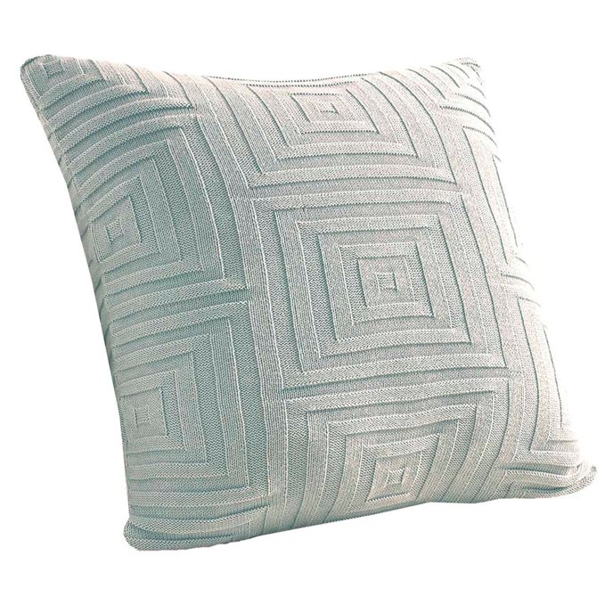 Concentric Sq Pillow Cover 18" Nat Thumbnail