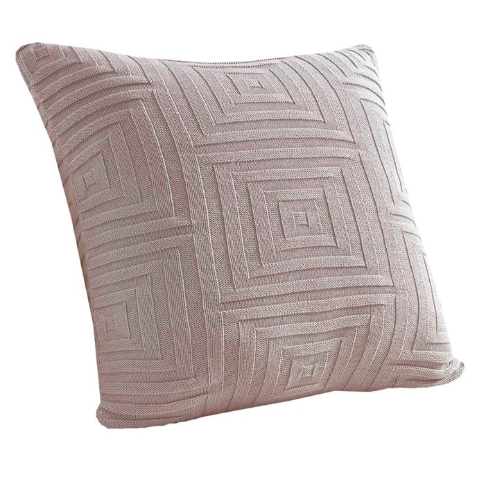 Concentric Sq Pillow Cover 18 Stone Thumbnail