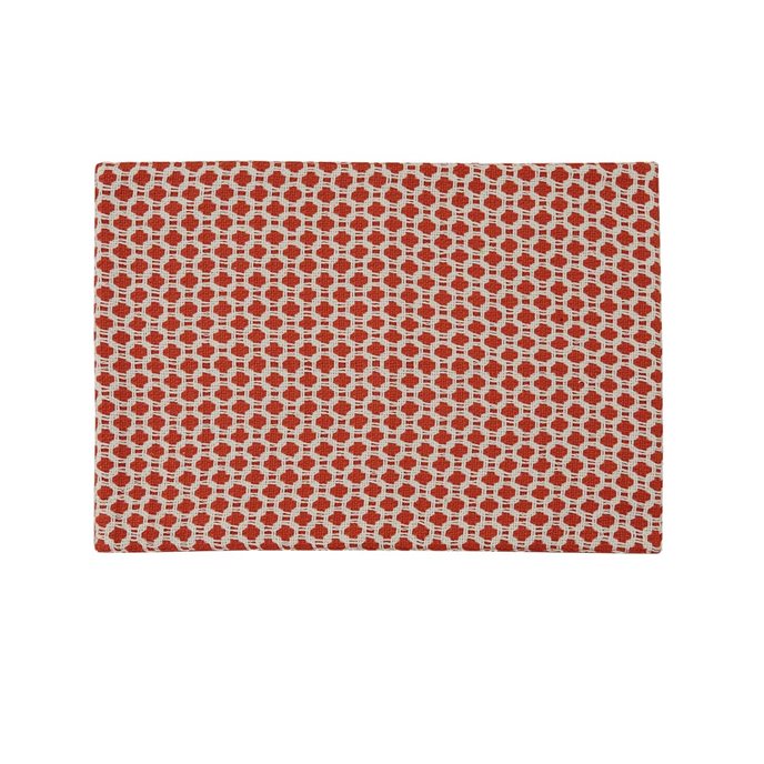 Open Weave Placemat Coral Thumbnail