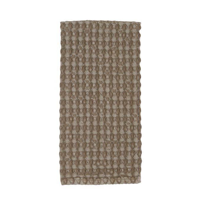 Waffle Weave Towel - Tan Thumbnail