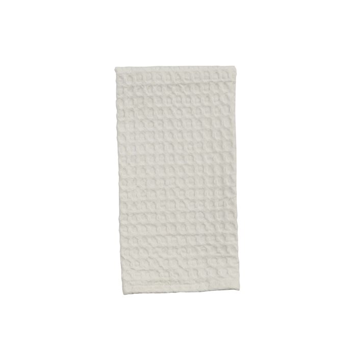 Waffle Weave Towel - Bleached White Thumbnail