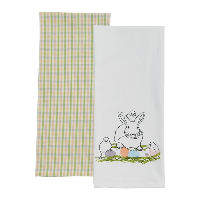 Printed Chicks 2 Dishtowel Set Thumbnail