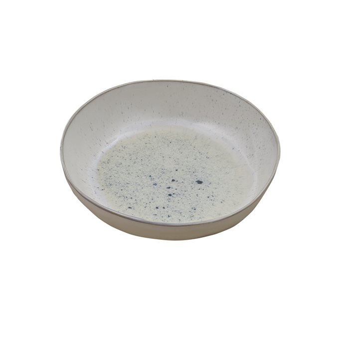 Blue Speckled Serving Bowl Thumbnail