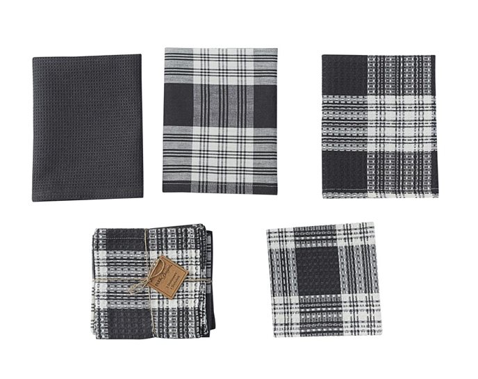 Dylan 3 Dishtowel/1Dc Set-Slate Thumbnail