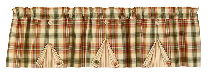 Lemon Pepper Pleat Valance 60X14 Thumbnail