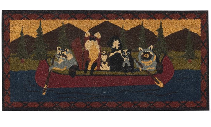 Animal Canoe Doormat 38X18 Thumbnail