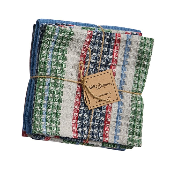 Boundary Waters 3 Dishtowel/1 Dishcloth Set Thumbnail