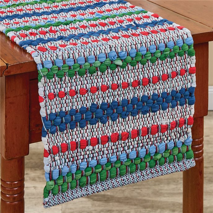 Boundary Waters Chindi Table Runner 13X36 Thumbnail