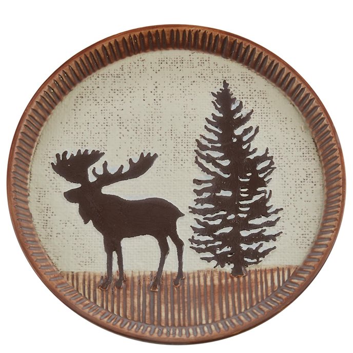 Wilderness Trail Moose Salad Plate Thumbnail