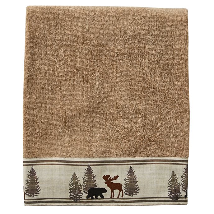 Black Forest Bath Towel Thumbnail