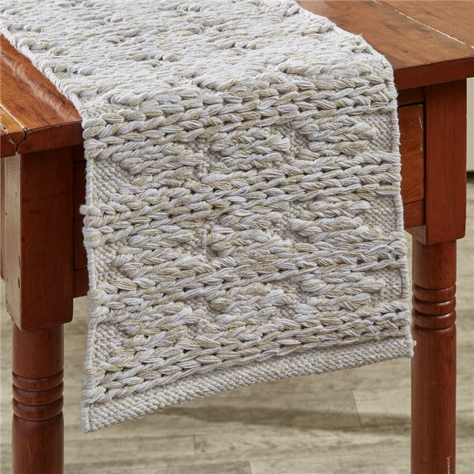 Hillside Table Runner 13X36 - Natural Thumbnail