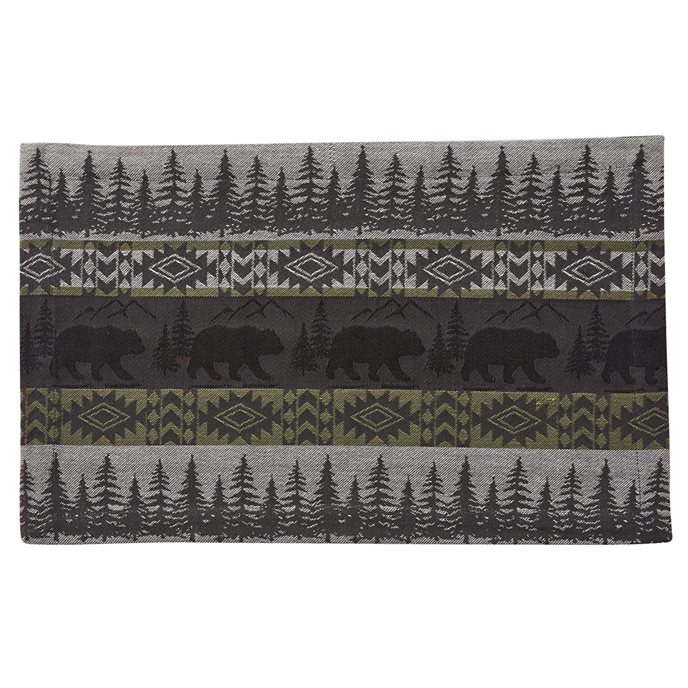 Green Mountain Bear Placemat Thumbnail