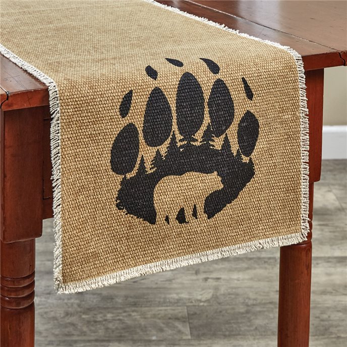 Bear Paw Table Runner 13X54 Thumbnail