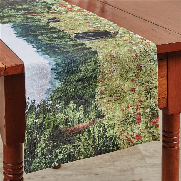 Hello Bear Table Runner 13X36 Thumbnail