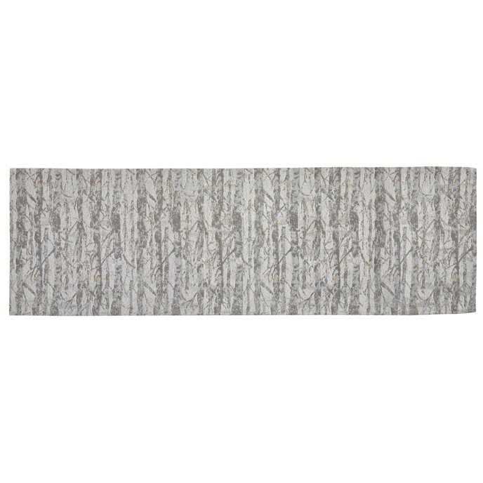 Wild And Beautiful Birch Chenille Rug Runner 2X6 Thumbnail