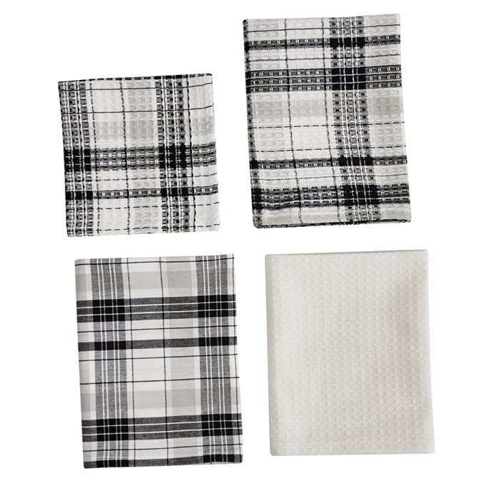 Refined Rustic 3 Dishtowel/1 Dishcloth Set Thumbnail