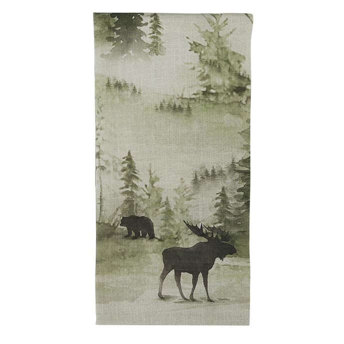 Watercolor Wildlife Dishtowel Thumbnail