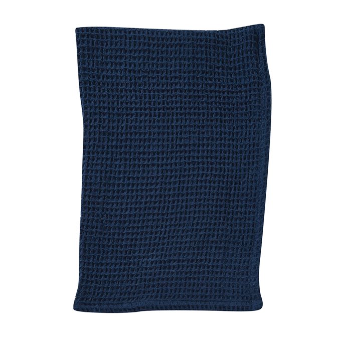 Solid Waffle Dishtowel - Indigo Thumbnail