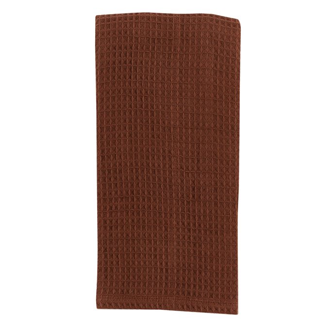 Solid Waffle Dishtowel - Espresso Thumbnail