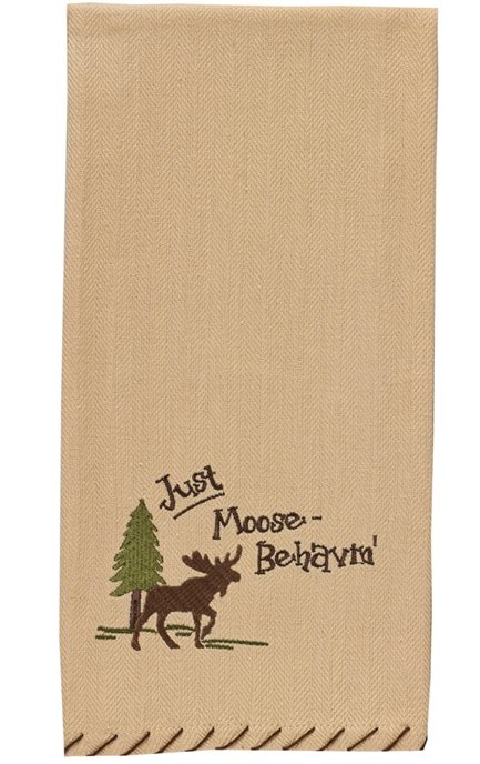 Just Moose-Behavin'Dishtowel Thumbnail