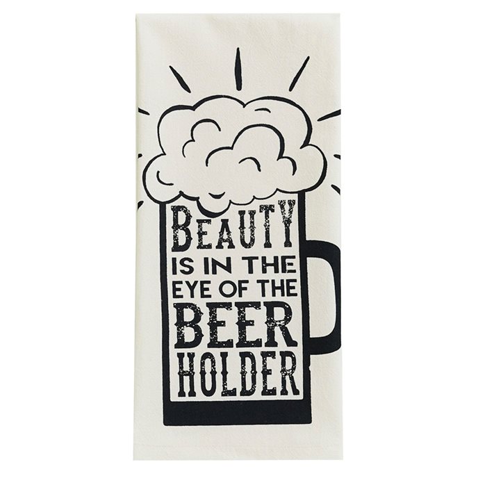 Beauty In The Eye Print Dishtowel Thumbnail