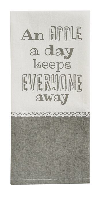 Apple A Day Print Dishtowel Thumbnail