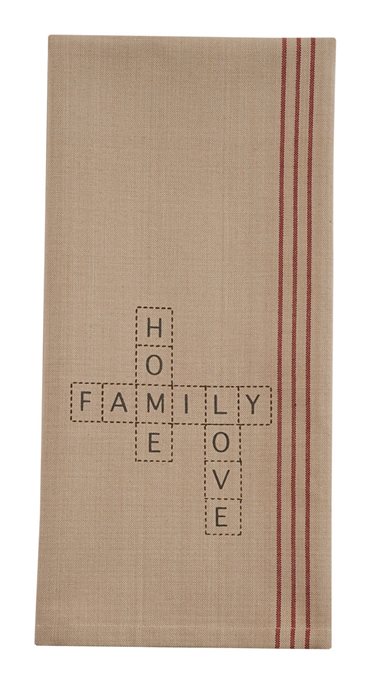 Scramble Family Dishtowel Thumbnail