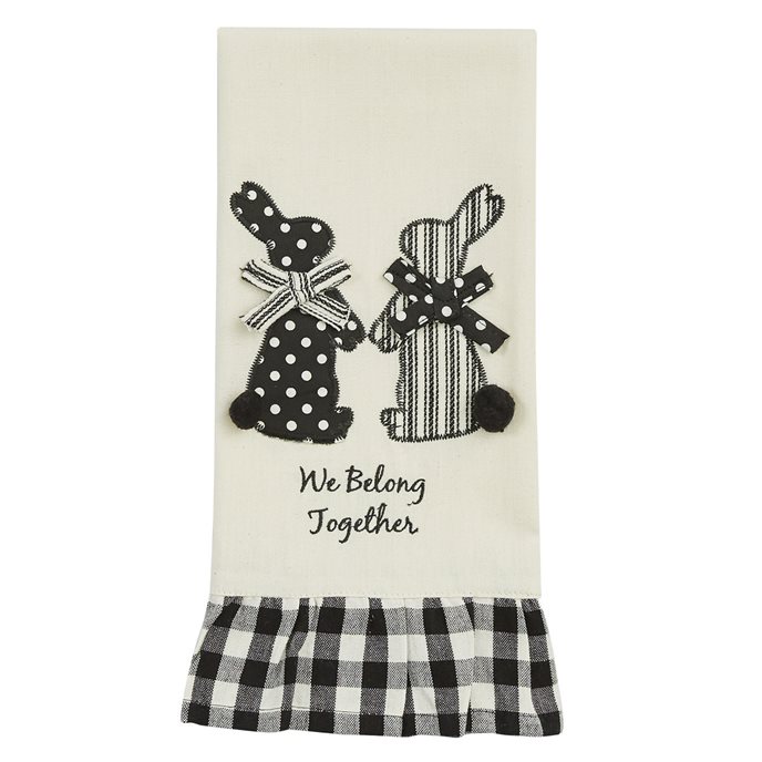 We Belong Together Applique Dishtowel Thumbnail