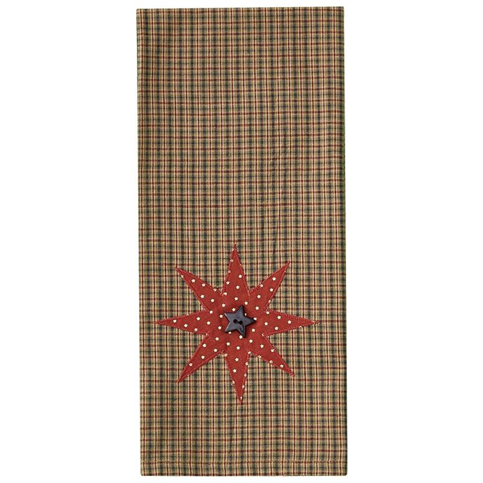 Star W/Btn Applique Dishtowel Thumbnail