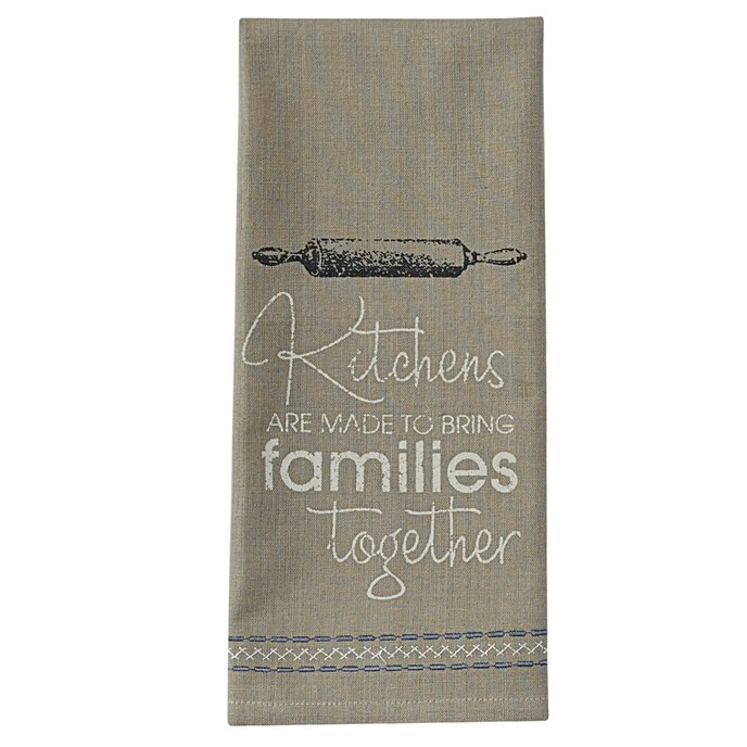 Kitchens Are Made Printed Dishtowel Thumbnail