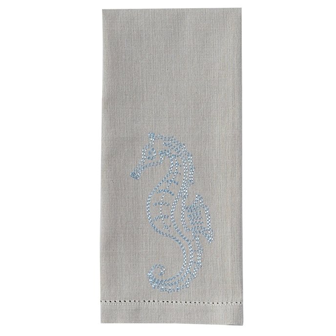 Sea Horse Emb Dishtowel Thumbnail