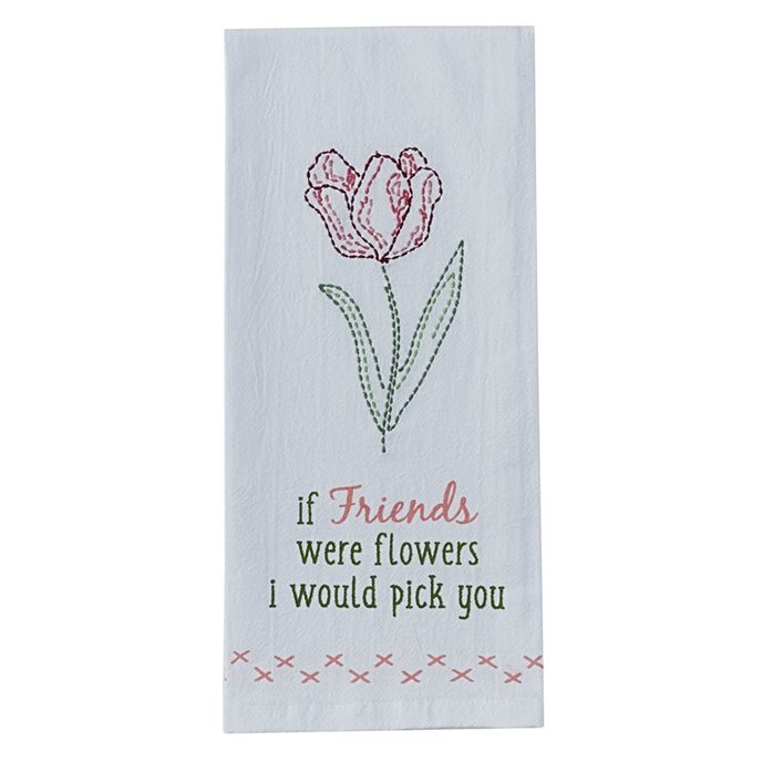 If Friends Were Flowers Dishtowel Thumbnail